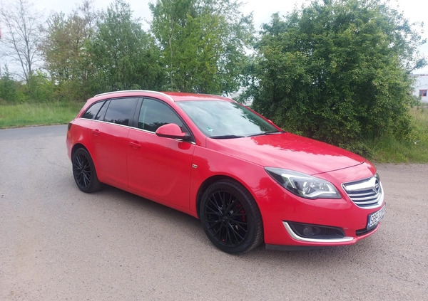 Opel Insignia cena 35800 przebieg: 160000, rok produkcji 2014 z Będzin małe 37